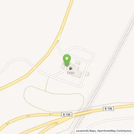 Standortübersicht der Tankstelle Esso Tankstelle in 18528 SEHLEN