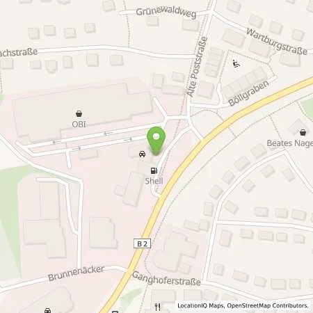 Standortübersicht der Tankstelle Shell Pegnitz Alte Post Str. 56 in 91257 Pegnitz