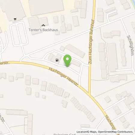 Standortübersicht der Tankstelle Shell Bremen Huchtinger Heerstr. 55 in 28259 Bremen