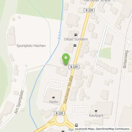 Standortübersicht der Tankstelle Calpam Tankstelle in 59846 Sundern