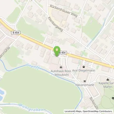 Standortübersicht der Tankstelle Tankstelle Ross in 34626 Neukirchen