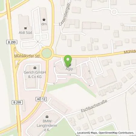 Standortübersicht der Tankstelle ALTÖTTING-MÜHLDORF in 84503 Altötting (Mühldorf)