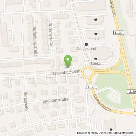 Standortübersicht der Tankstelle ENI in 86916 Kaufering