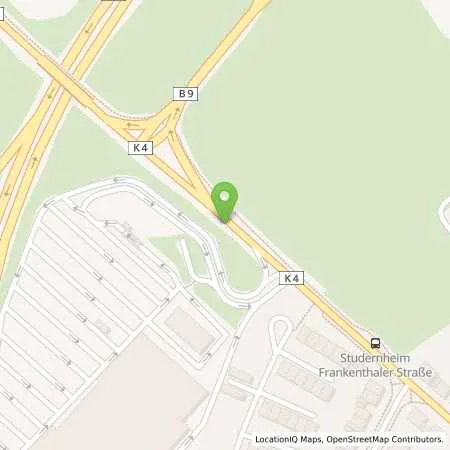 Standortübersicht der Tankstelle Supermarkt-Tankstelle am real,- Markt FRANKENTHAL FRANKENTHALER STR. 67 in 67227 Frankenthal