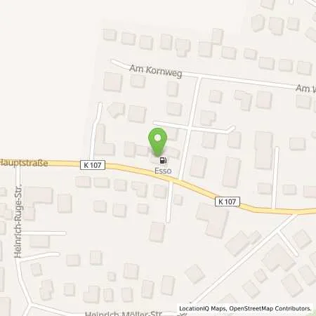 Standortübersicht der Tankstelle Esso Tankstelle in 22145 STAPELFELD