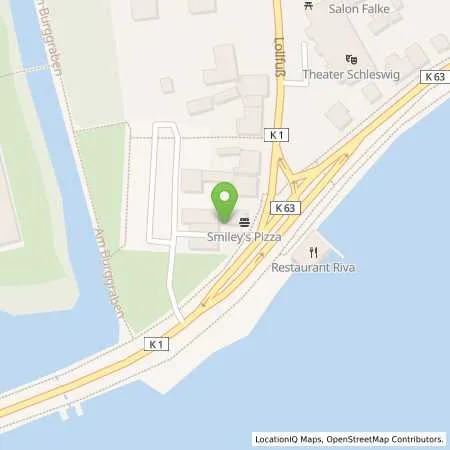 Standortübersicht der Tankstelle Shell Schleswig Gottorfer Damm 2 in 24837 Schleswig