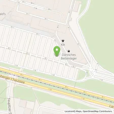 Standortübersicht der Tankstelle Kaufland Tankstelle Eiche in 16356 Ahrensfelde