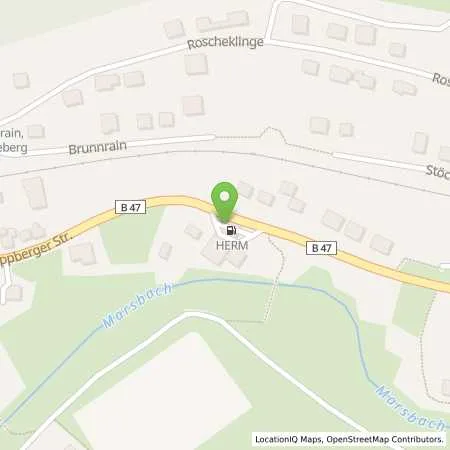 Standortübersicht der Tankstelle Schneeberg in 63936 Schneeberg