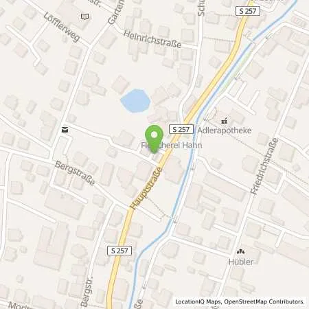 Standortübersicht der Tankstelle AVIA Tankstelle in 09380 Thalheim