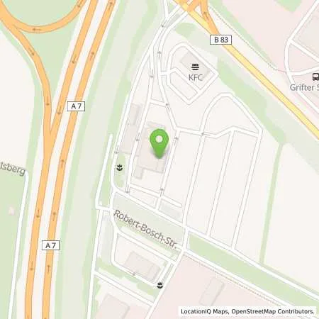 Standortübersicht der Tankstelle Aral Tankstelle in 34302 Guxhagen