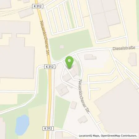 Standortübersicht der Tankstelle Aral Tankstelle in 48499 Salzbergen