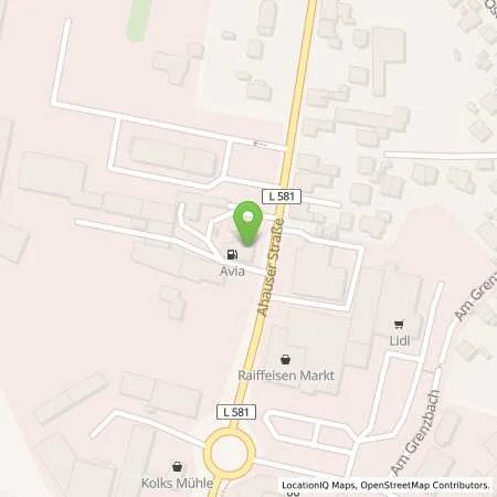Standortübersicht der Tankstelle AVIA Tankstelle in 46325 Borken