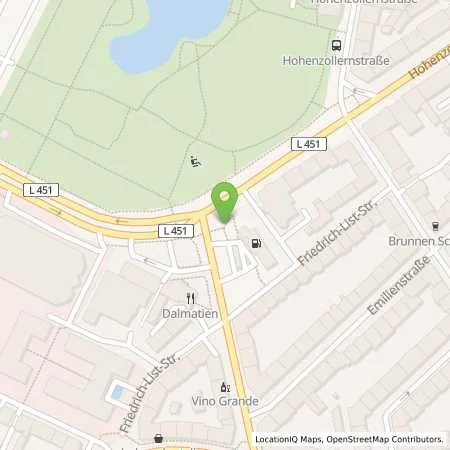 Standortübersicht der Tankstelle Shell Essen Von-Schmoller-Str. 1 in 45128 Essen