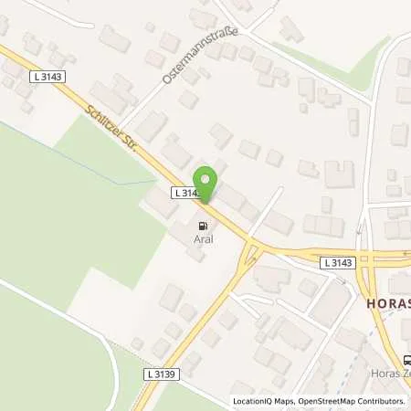 Standortübersicht der Tankstelle Aral Tankstelle in 36039 Fulda