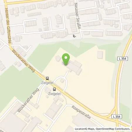 Standortübersicht der Tankstelle Fred Pfennings GmbH & Co.KG in 41812 Erkelenz