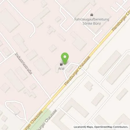 Standortübersicht der Tankstelle Aral Tankstelle in 25813 Husum