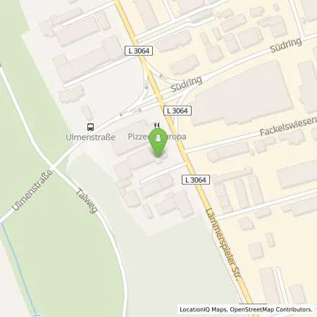 Standortübersicht der Tankstelle Calpam Tankstelle in 63165 Muelheim