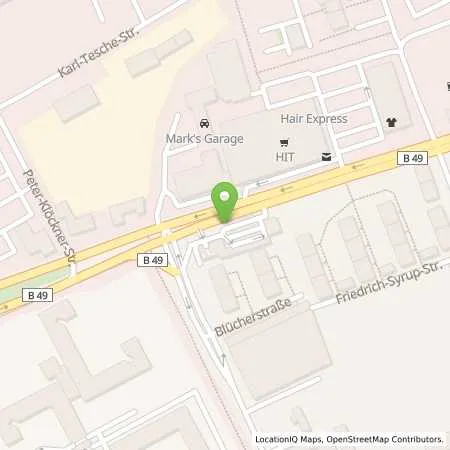 Standortübersicht der Tankstelle Aral Tankstelle in 56073 Koblenz