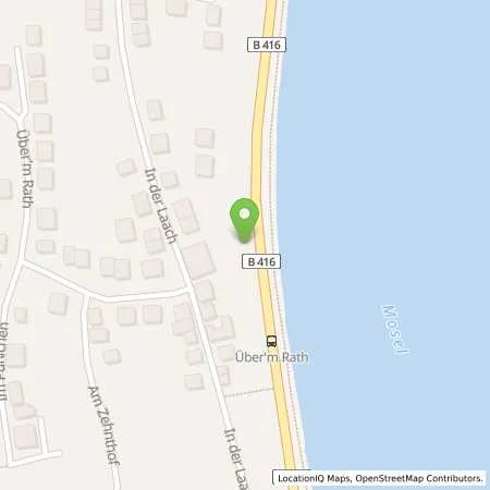 Standortübersicht der Tankstelle Shell Koblenz An Der B 416 in 56072 Koblenz