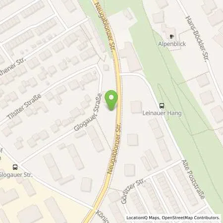 Standortübersicht der Tankstelle Kaufbeuren Neugablonzer Straße 101-103 in 87600 Kaufbeuren