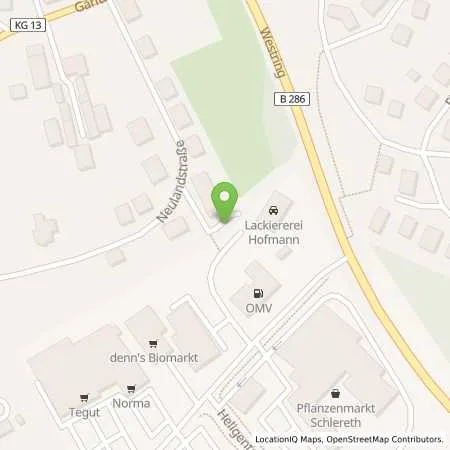 Standortübersicht der Tankstelle Bad Kissingen Heiligenfelder Allee 2 in 97688 Bad Kissingen