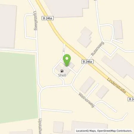 Standortübersicht der Tankstelle Shell Moeckern An der B 246 in 39291 Moeckern