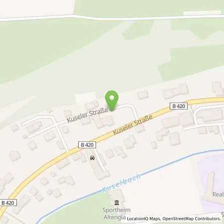 Standortübersicht der Tankstelle Shell Kusel-Altenglan Kuseler Str. 28 in 66885 Kusel (Altenglan)