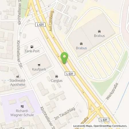 Standortübersicht der Tankstelle Tankport Bottrop in 46240 Bottrop