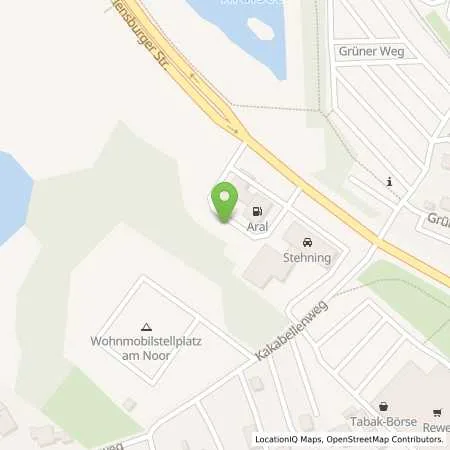 Standortübersicht der Tankstelle Aral Tankstelle in 24340 Eckernförde
