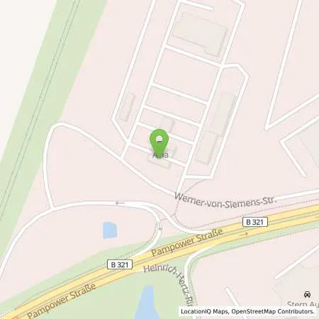 Standortübersicht der Tankstelle AVIA Automatenstation in 19061 Schwerin