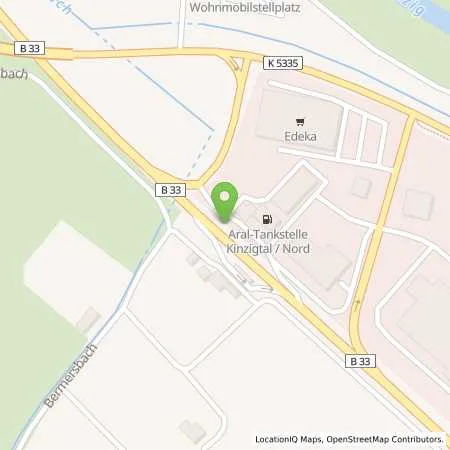 Standortübersicht der Tankstelle Aral Tankstelle in 77723 Gengenbach