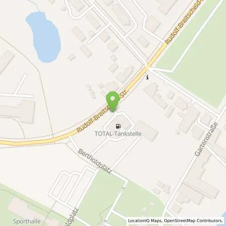 Standortübersicht der Tankstelle TotalEnergies Beeskow in 15848 Beeskow