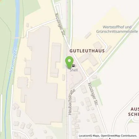 Standortübersicht der Tankstelle Shell Staufen Krozinger Str. in 79219 Staufen