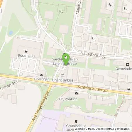 Standortübersicht der Tankstelle AVIA Tankstelle in 85748 Garching b. München