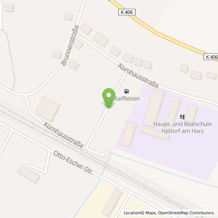 Standortübersicht der Benzin-Super-Diesel Tankstelle: Raiffeisen Warenhandel GmbH in 37197, Hattorf