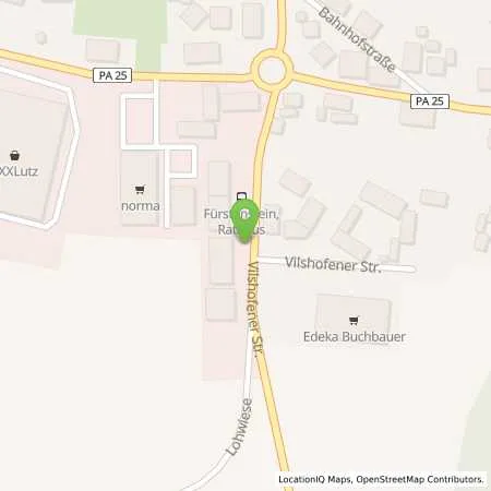 Standortübersicht der Tankstelle Shell Fuerstenstein Vilshofener Str. 6 in 94538 Fuerstenstein