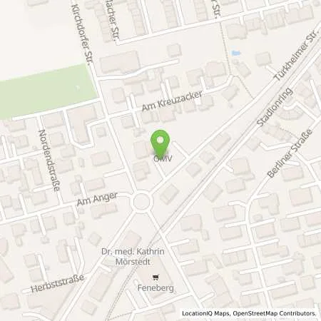 Standortübersicht der Tankstelle Bad Wörishofen Türkheimer Straße 20 in 86825 Bad Wörishofen