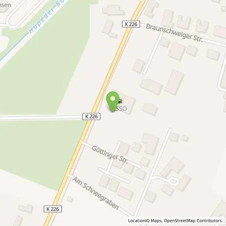 Standortübersicht der Tankstelle Esso Tankstelle in 30982 PATTENSEN