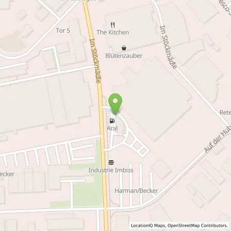 Standortübersicht der Tankstelle Aral Tankstelle in 76307 Karlsbad (Ittersbach)