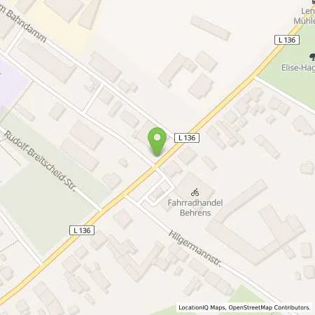 Standortübersicht der Tankstelle Tankstelle Lenzen in 19309 Lenzen