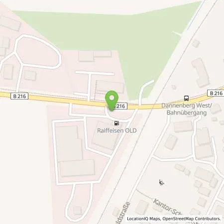 Standortübersicht der Tankstelle Tankautomat Dannenberg West in 29451 Dannenberg