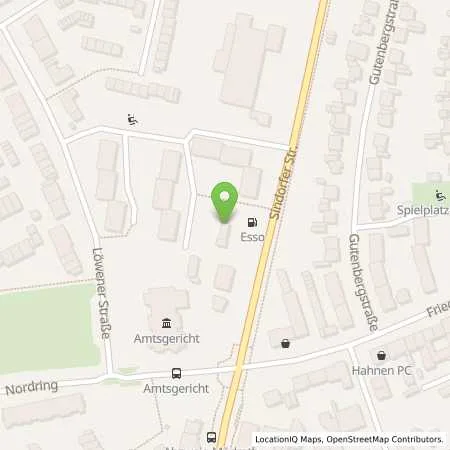 Standortübersicht der Tankstelle Esso Tankstelle in 50171 KERPEN