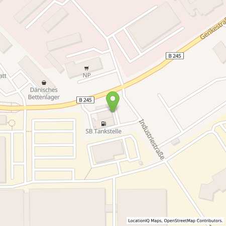 Standortübersicht der Benzin-Super-Diesel Tankstelle: Sb Haldensleben Industriestraße 2 in 39340, Haldensleben