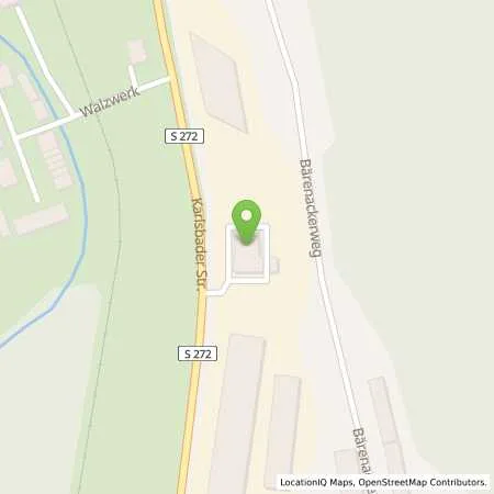 Standortübersicht der Tankstelle Trans Service GmbH in 08340 Schwarzenberg