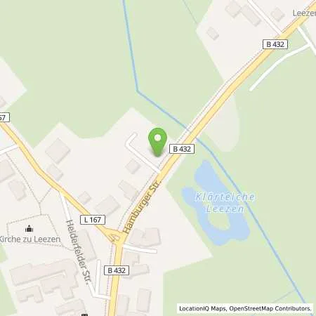 Standortübersicht der Tankstelle star Tankstelle in 23816 Leezen