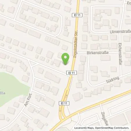 Standortübersicht der Tankstelle AVIA Tankstelle in 85139 Wettstetten