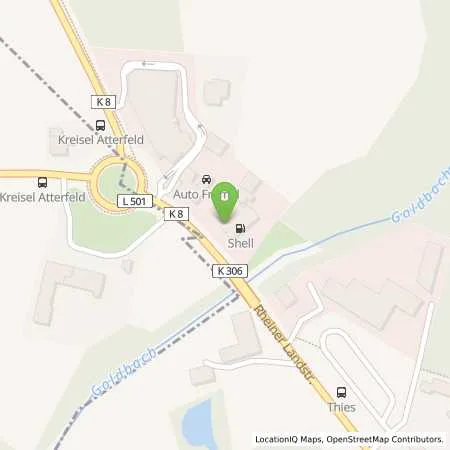 Standortübersicht der Tankstelle Shell Osnabrueck Birkenallee 119 in 49076 Osnabrueck