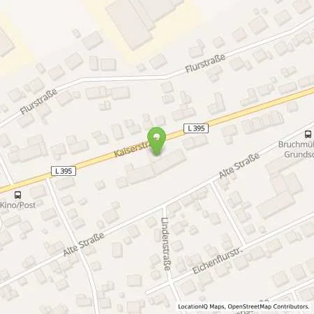 Standortübersicht der Tankstelle Esso Tankstelle in 66892 BRUCHMUEHLBACH (MIESAU)