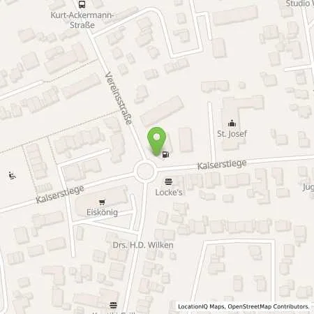 Standortübersicht der Tankstelle Raiffeisen Tankstelle Gronau in 48599 Gronau