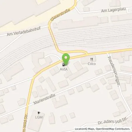Standortübersicht der Tankstelle AVIA Tankstelle in 93437 Furth im Wald